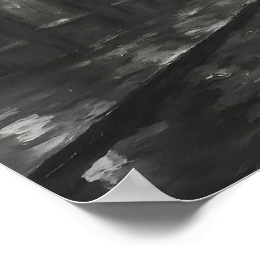 Paris in the Rain – Wall Art Print (Hoek)