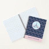 Paris-Inspired Design Personalized name Notitieboek (Binnen)