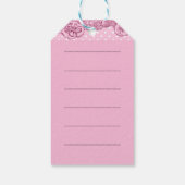 Paris inspired Gift Tag Cadeaulabel (Achterkant)