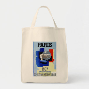 Paris International Expositie Tote Bag