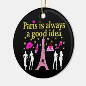 PARIS IS ALTIJD EEN GOED IDEE KERAMISCH ORNAMENT (Links)