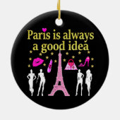 PARIS IS ALTIJD EEN GOED IDEE KERAMISCH ORNAMENT (Achterkant)