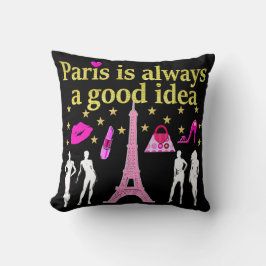 PARIS IS ALTIJD EEN GOED IDEE KUSSEN