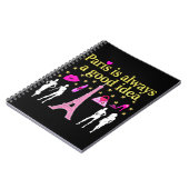 PARIS IS ALTIJD EEN GOED IDEE NOTITIEBOEK (Linkerzijde)