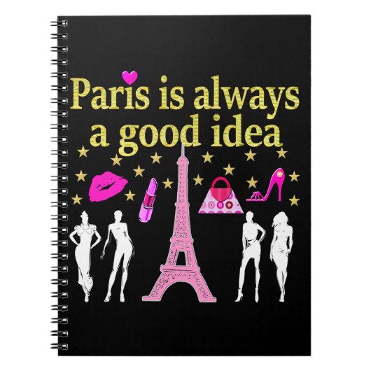 PARIS IS ALTIJD EEN GOED IDEE NOTITIEBOEK (Voorkant)
