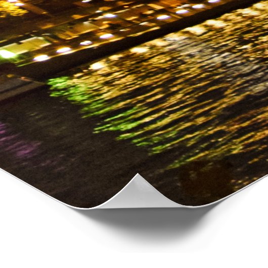 Paris is Always a Good Idea for a Nighttime Stroll Poster (Hoek)