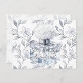 Paris is always a good idea perfume leaves briefkaart (Voorkant / Achterkant)