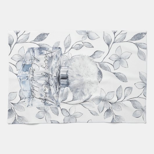 Paris is always a good idea perfume leaves theedoek (Horizontaal)