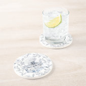 Paris is always a good idea perfume leaves zandsteen onderzetter (Zijkant)