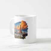 🗼☕ “Paris – Je T’aime” Mug Koffiemok (Voorkant links)