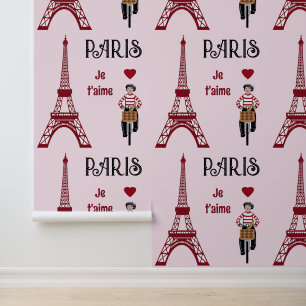 Paris je t'aime behang