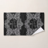 Paris Je Taime Eiffel Tower Scroll Print Bad Handdoek (Handdoek)