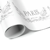PARIS Je t'aime (ik hou van je) Cadeaupapier (Rol Hoek)