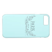 PARIS Je t'aime, ik hou van je iPhone 7 Hoesje (Achterkant (Horizontaal))