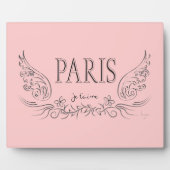 PARIS Je t'aime (ik hou van jou) Fotoplaat (Voorkant)