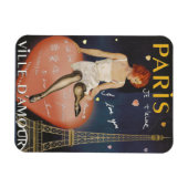 Paris je t'aime, oud poster. magneet (Horizontaal)