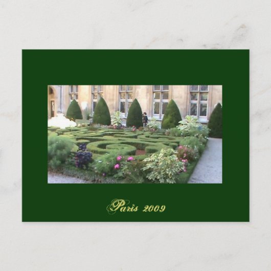 Paris John, Parijs 2009 Briefkaart (Voorkant)