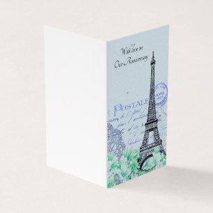 Paris Jubileum Card Kaart