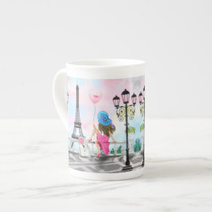Paris koffiemok Eiffeltoren Porselein Kop