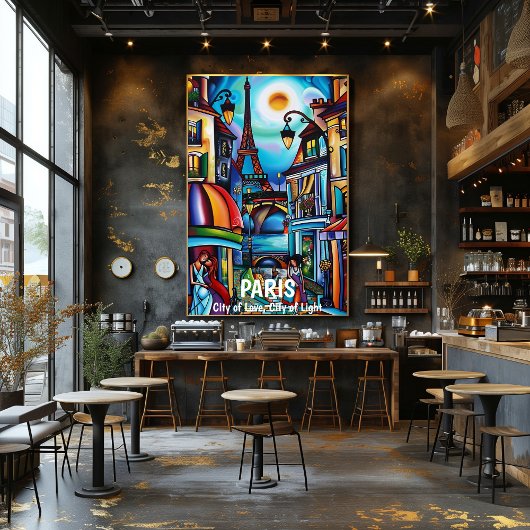 París: La Ciudad del Amor y la Luz. Perfect Poster