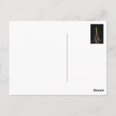 Paris la nuit! briefkaart (Achterkant)