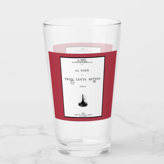 Paris La Tour Eiffel Eiffelturm Eiffel tower Glas (Voorkant)