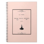 Paris La Tour Eiffel Eiffelturm Notitieboek (Voorkant)