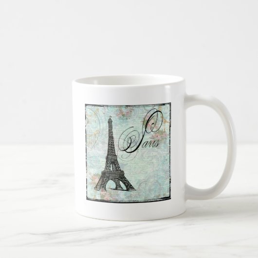 Paris La Tour Eiffel French Design Koffiemok (Rechts)