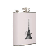 Paris – La Tour Eiffel pastel Eifelturm Heupfles (Rechts)