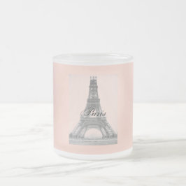 Paris – La Tour Eiffel pastel Eifelturm Matglas Koffiemok