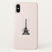 Paris – La Tour Eiffel pastel Eiffelturm Case-Mate iPhone Case (Achterkant)