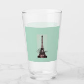 Paris – La Tour Eiffel pastel Eiffelturm Glas (Voorkant)