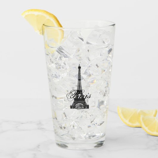 Paris – La Tour Eiffell Eiffelturm Eiffel tower Glas (Voorkant ijs)