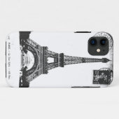 Paris La Tower Eiffel  Briefkaart Case-Mate iPhone Case (Achterkant (horizontaal))