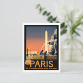 Paris LaCaze Post Card Briefkaart (Staand voorkant)