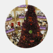Paris Lafayette kerstboomversiering Keramisch Ornament (Voorkant)