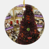 Paris Lafayette kerstboomversiering Keramisch Ornament (Achterkant)