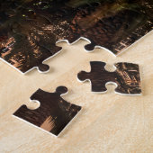 Paris Las Vegas at dusk - Puzzle Legpuzzel (Zijkant)