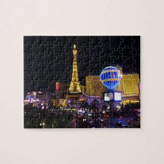 Paris Las Vegas Hotel & Casino #3 Jigzaag Puzzle Legpuzzel (Horizontaal)