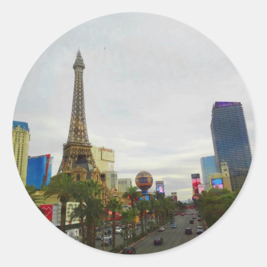Paris Las Vegas Hotel & Casino #4 Stickers (Voorkant)