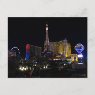 Paris Las Vegas Hotel & Casino #5 Briefkaart