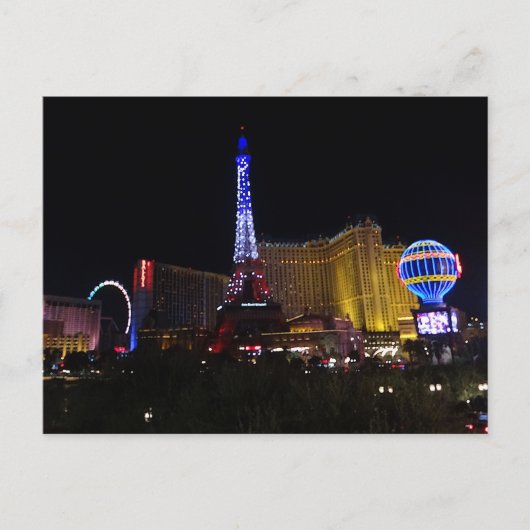 Paris Las Vegas Hotel & Casino #6 Briefkaart (Voorkant)