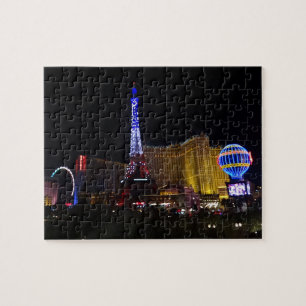 Paris Las Vegas Hotel & Casino #6 Jigzaag Puzzle Legpuzzel