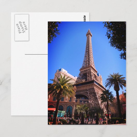 Paris Las Vegas Hotel & Casino Briefkaart (Voorkant / Achterkant)