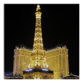Paris Las Vegas Hotel print Perfect Poster (Voorkant)