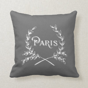 Paris Laurel Wreath Kussen