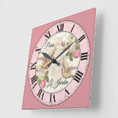 Paris Le Jardin, The Garden Vierkante Klok (Hoek)