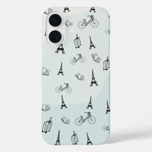Paris Liefhebber Case-Mate iPhone Case (Achterkant)