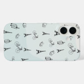 Paris Liefhebber Case-Mate iPhone Case (Achterkant (horizontaal))
