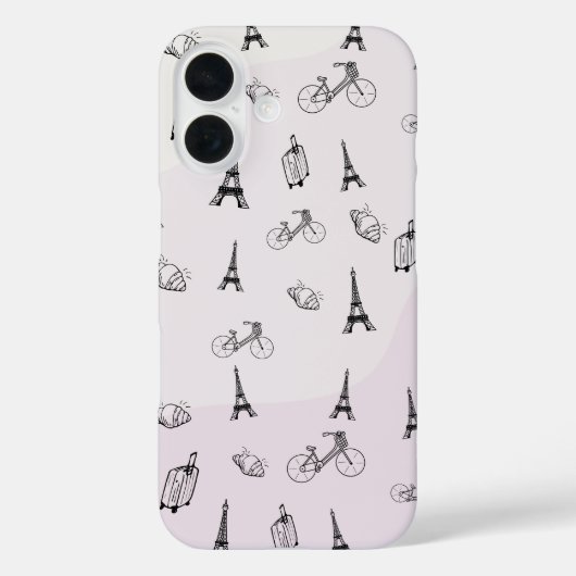 Paris Liefhebber Case-Mate iPhone Case (Achterkant)